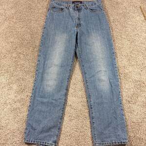 Y2K Eddie Domani Light Wash Relaxed Straight Leg‎ Jeans Mens 32x32 EUC